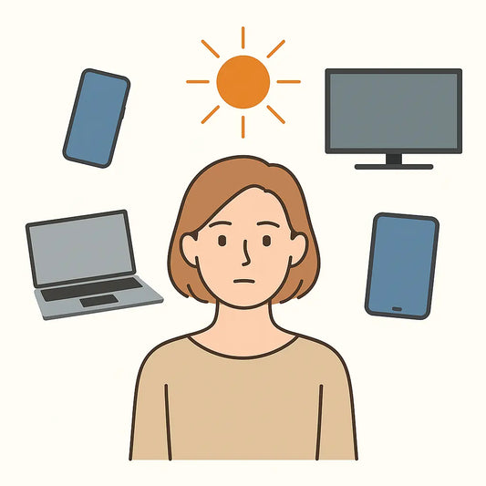 スマホやPCで肌が老化？ブルーライトが肌に与える影響と対策