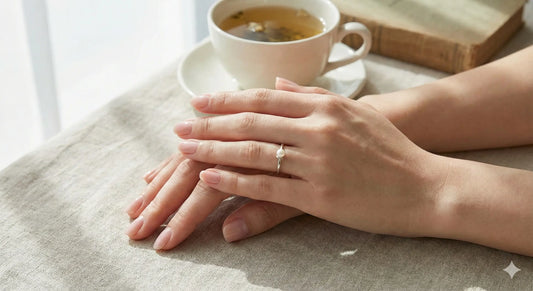 手元の美白ケアと即効トーンアップ法