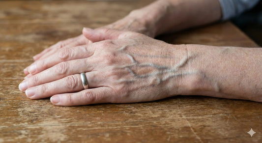 手の血管が浮き出る原因と改善策